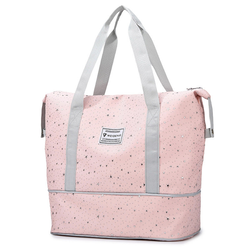 Stylish Multi-Pocket Travel Tote Bag LoungeYard — product view 4