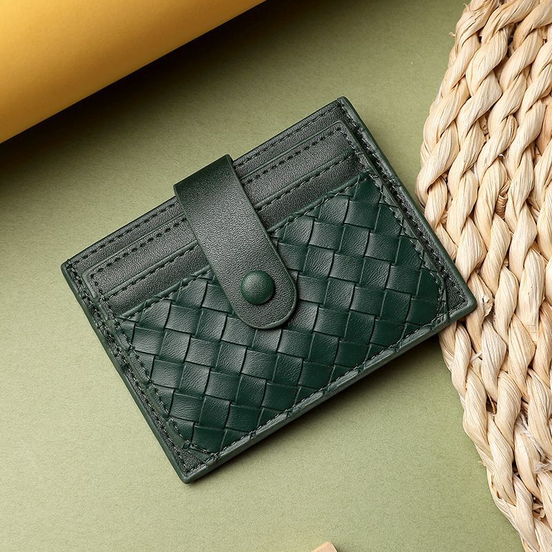 Premium Textured Leather Card Wallet — product view 5