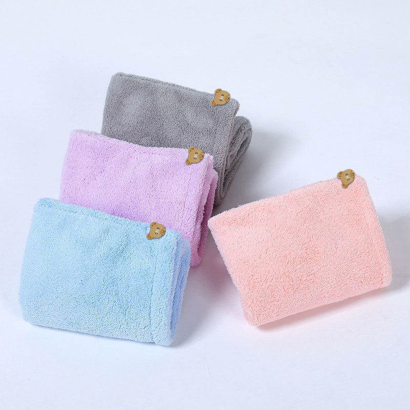 cozy microfiber shower cap LoungeYard — product view 1