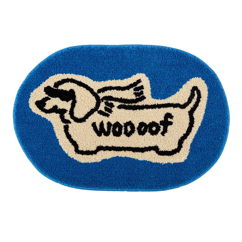Playful Animal-Themed Bath Mat Bowlift — product view 2