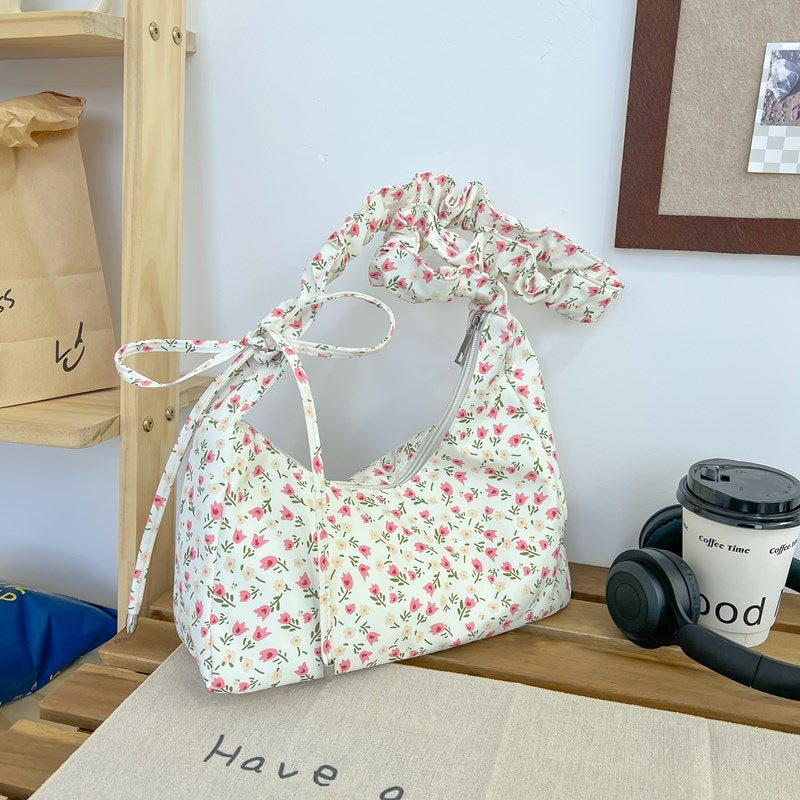 Elegant Floral Print Sling Bag — product view 1