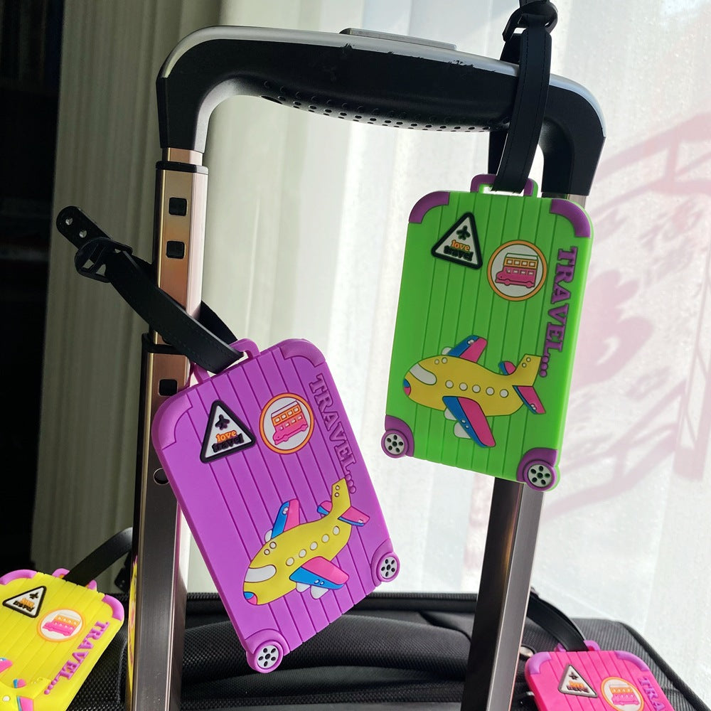 Travel-themed Luggage Tag LoungeYard — product view 4