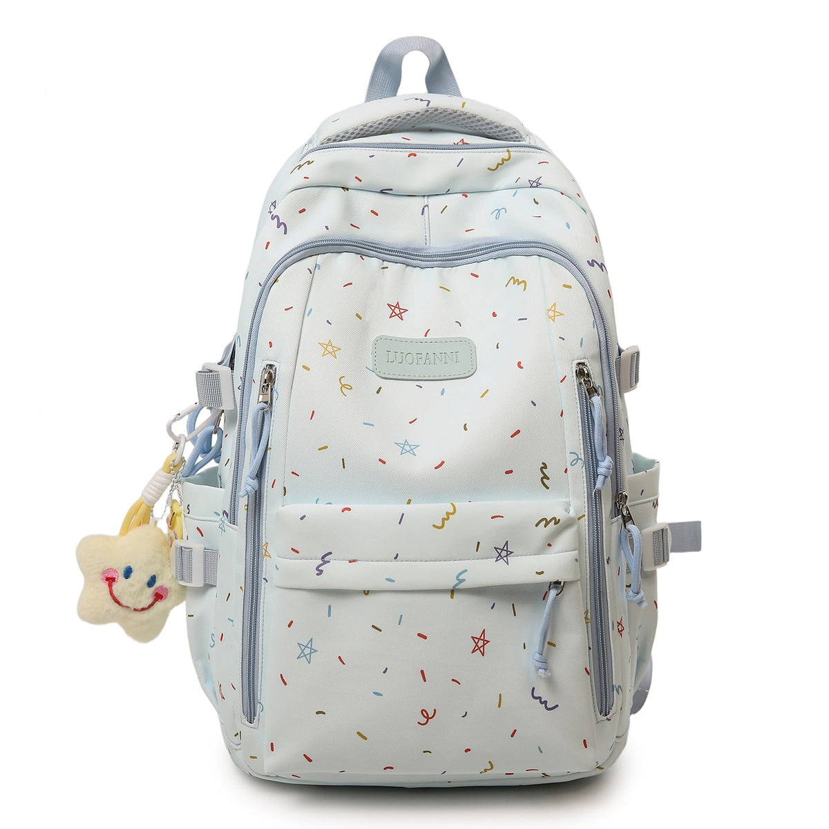 Colorful Patterned Backpack LoungeYard — product view 5
