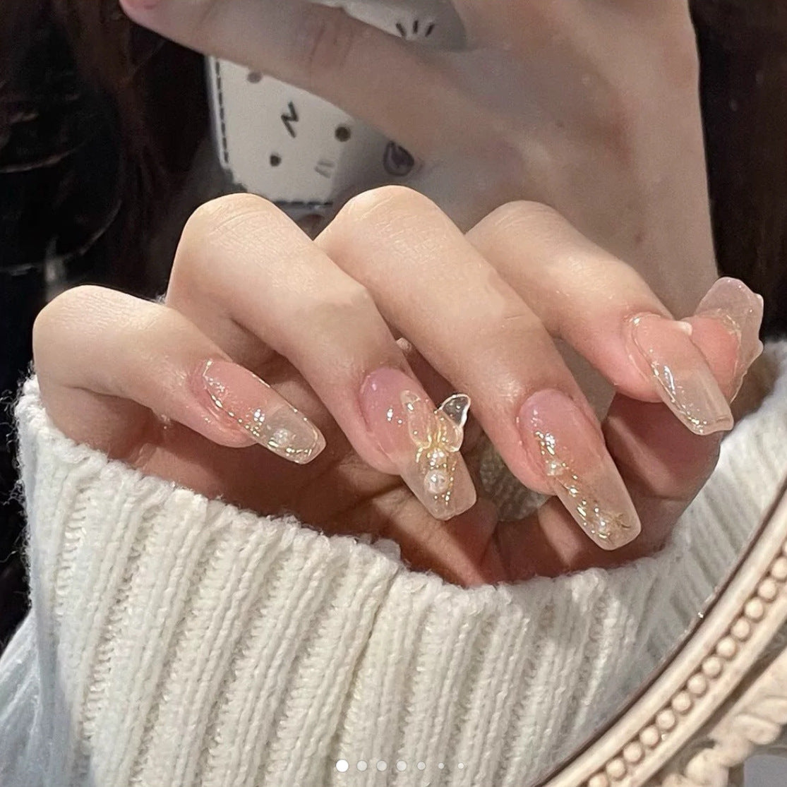 Elegant Decorative Nail Art Extensions — product view 1