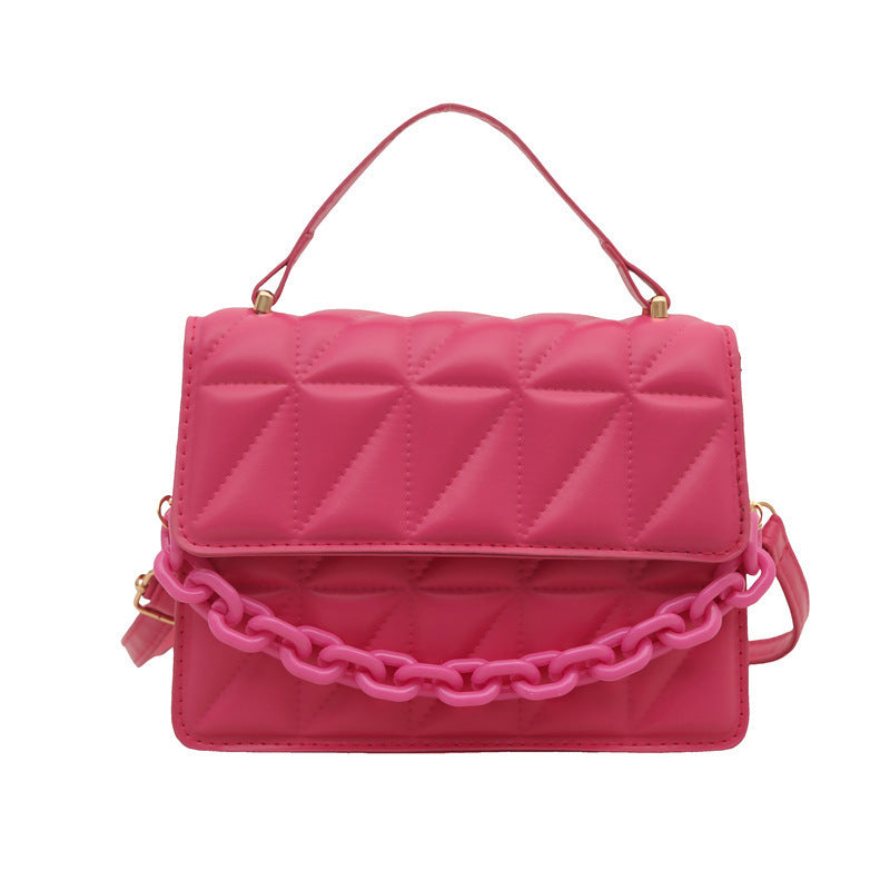 Quilted Mini Satchel Handbag LoungeYard — product view 5