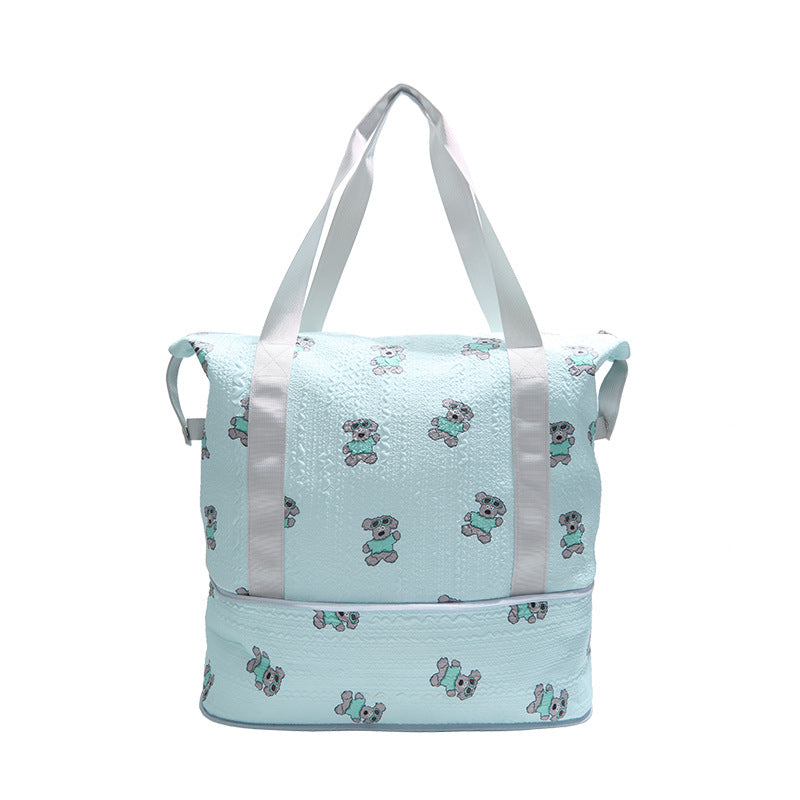Everyday bag with cute bear motif LoungeYard — product view 4