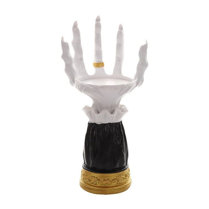 Gothic Decor Hand Figurine Bowlift — product view 4