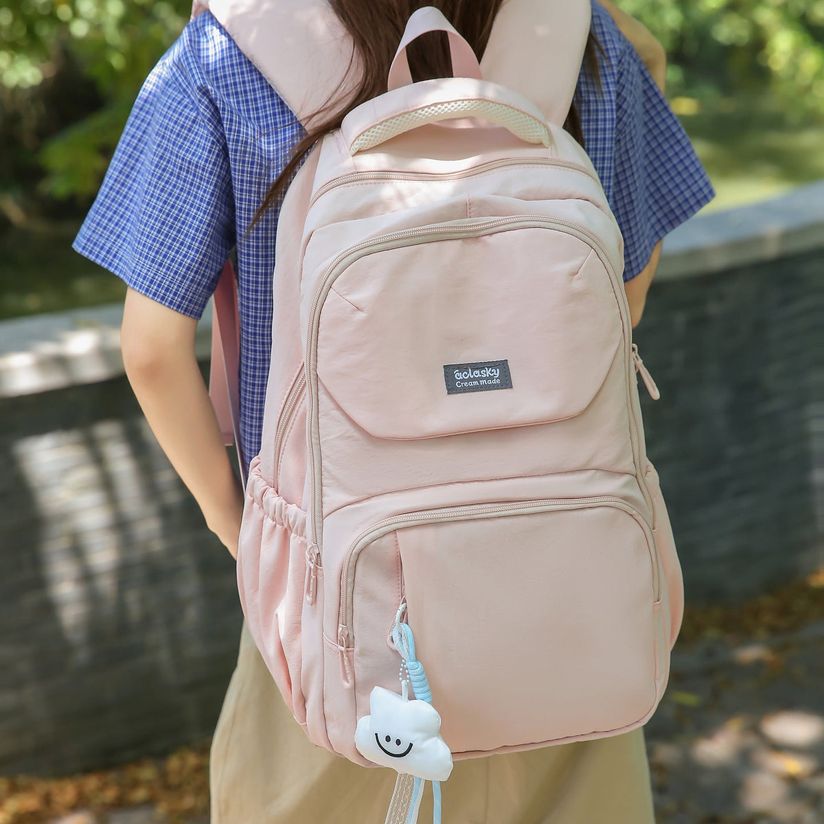 Functional Multi-Pocket Backpack LoungeYard 1791205409 — product view 1