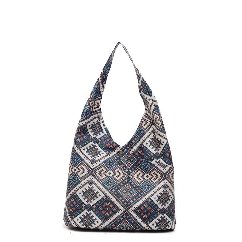 Ethnic Patterned Shoulder Bag — product view 5