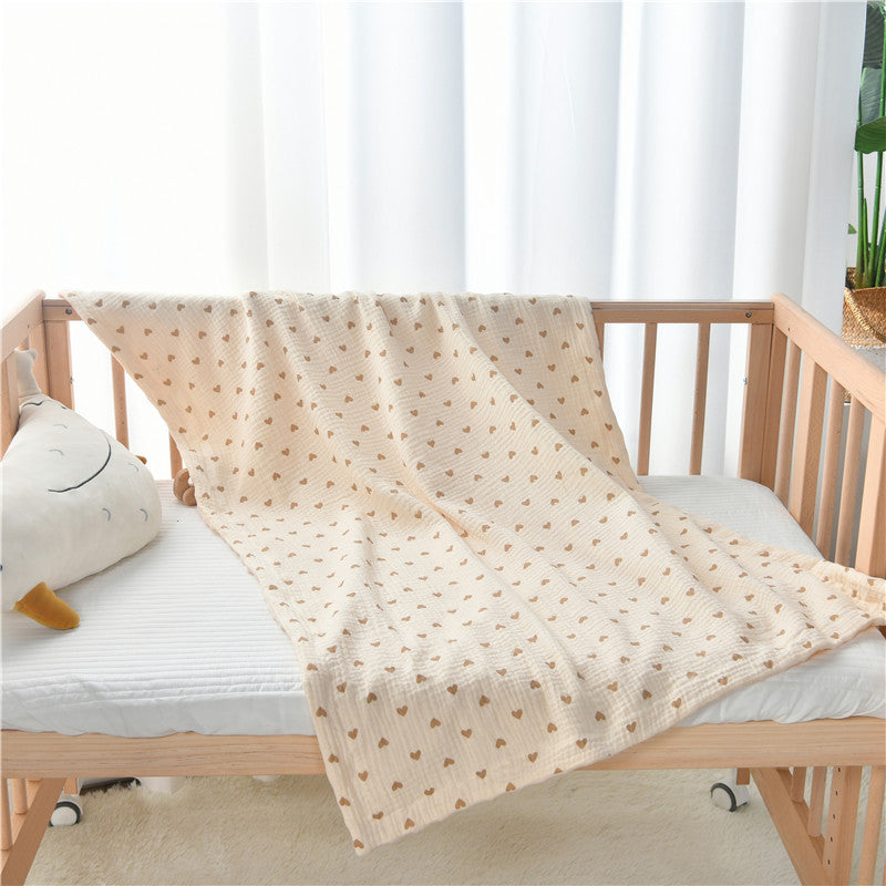 Plush Quilted Double-Sided Baby Blanket LoungeYard — product view 3