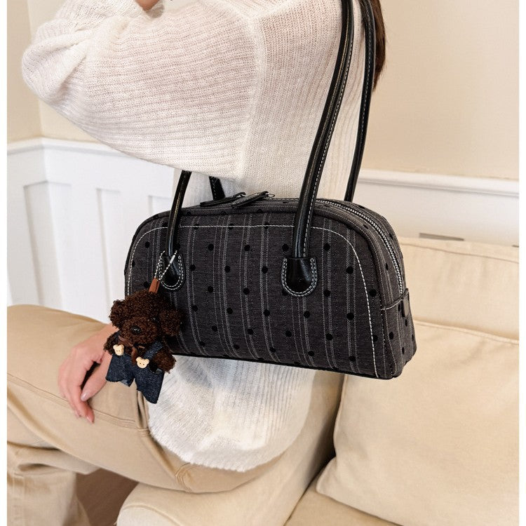 Polka Dot Accent Handbag — product view 3