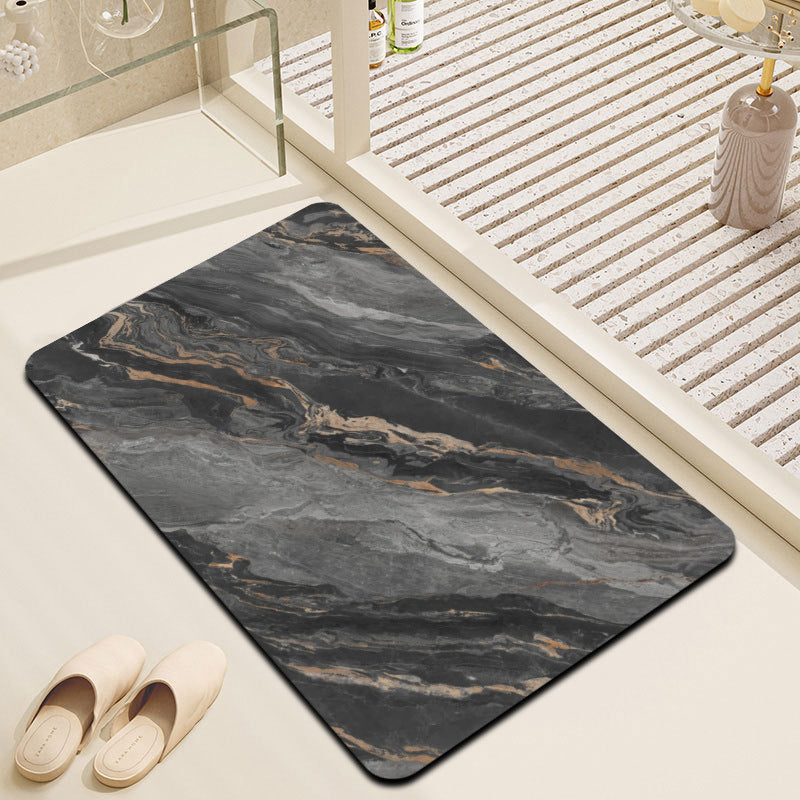 Marble Effect Bathroom Mat LoungeYard — product view 7