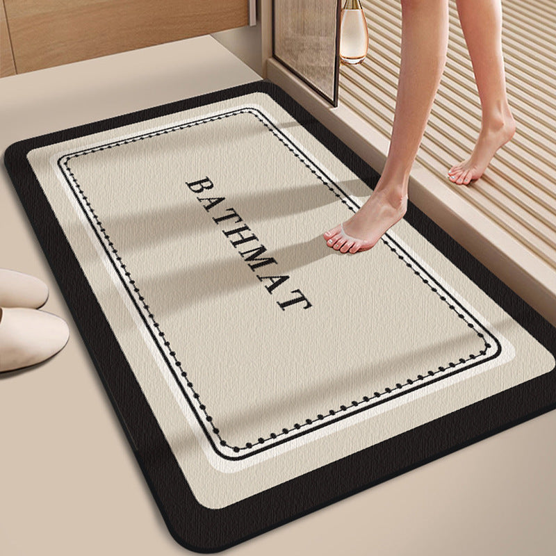 Geometric Pattern Non-Slip Bath Mat — product view 5