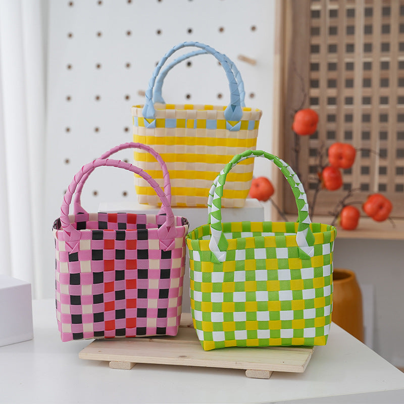 Playful and Braided Tote Bag LoungeYard — product view 1