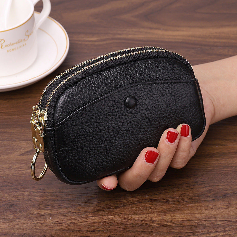 Compact Leather Coin Pouch LoungeYard — product view 4