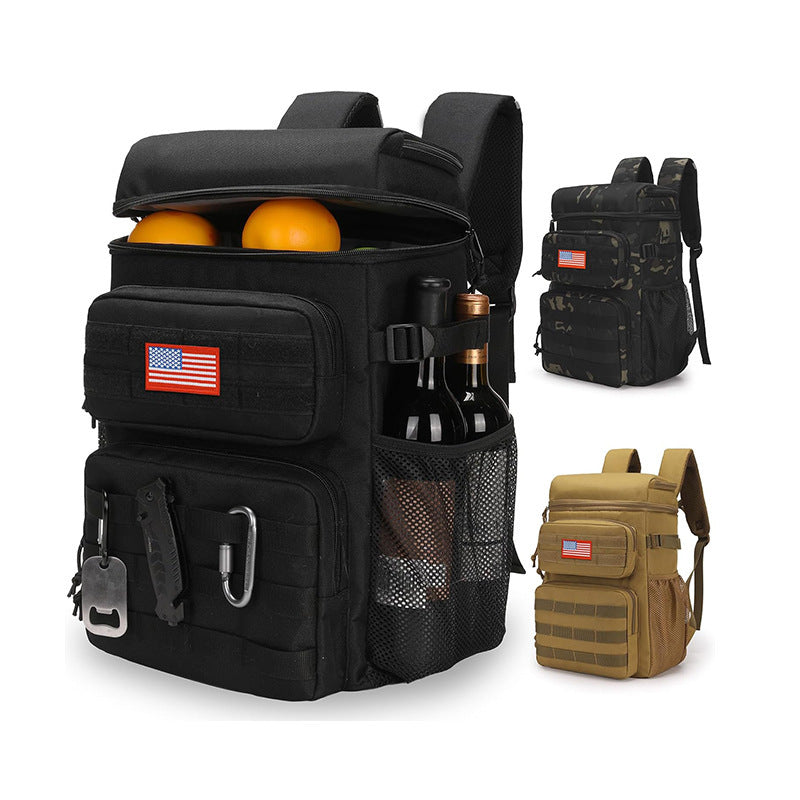 Multi-Compartment Insulated Cooler Backpack — product view 4