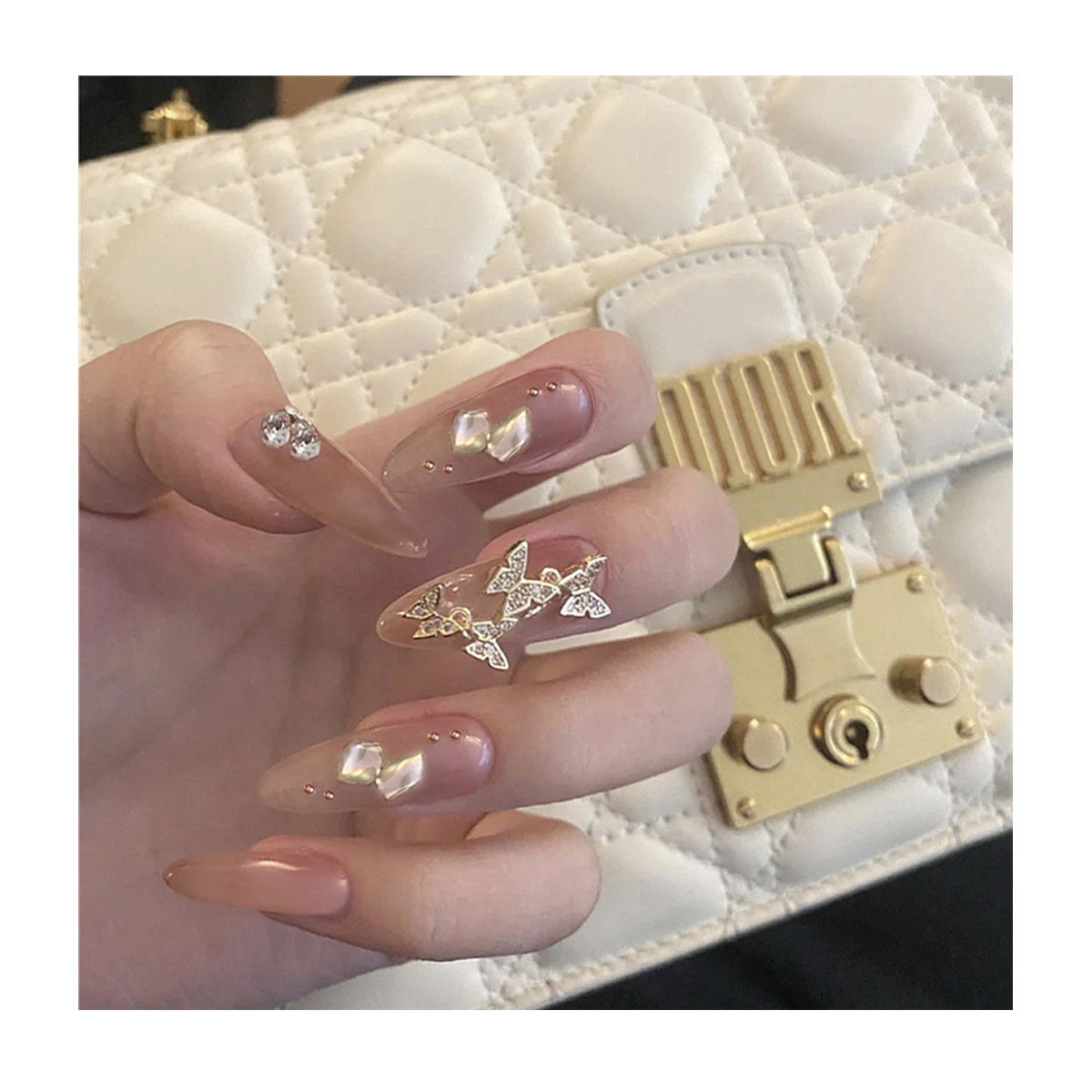 Decorative Acrylic Nail Art Extensions — product view 2