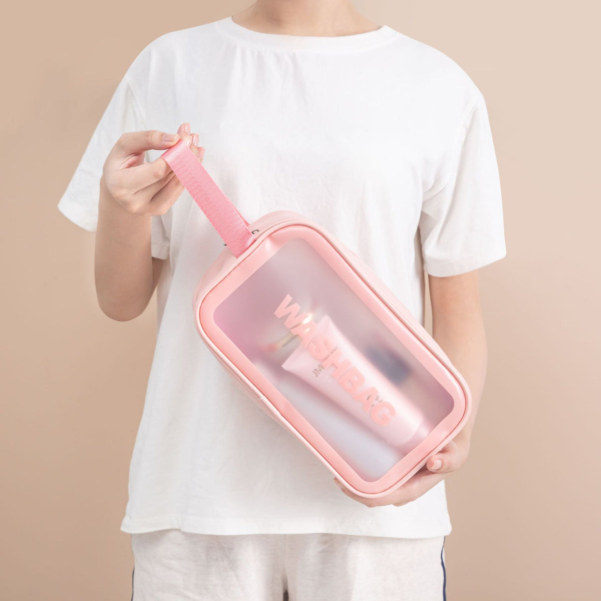 Transparent Travel Wash Bag LoungeYard — product view 3