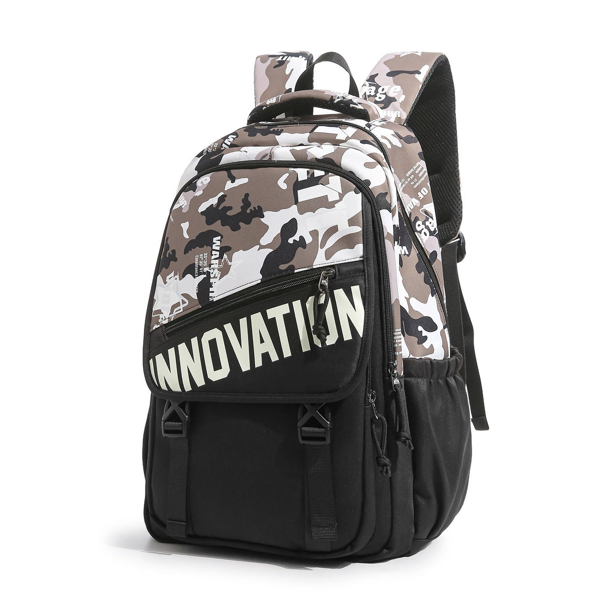 Durable Multi-Compartment Backpack with Plush Keychain LoungeYard — product view 6