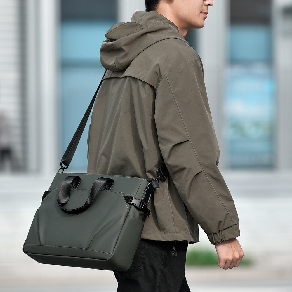 Professional Structured Laptop Briefcase LoungeYard — product view 3
