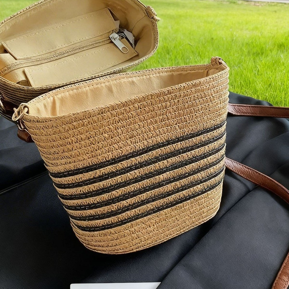 Handmade Crossbody Bag in Boho Style LoungeYard — product view 4