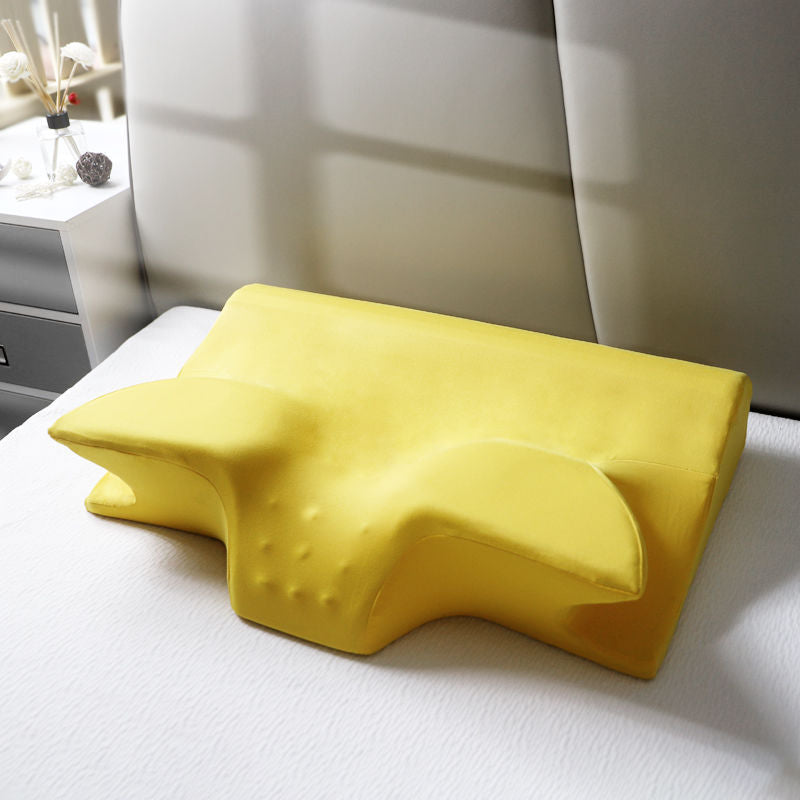 Ergonomic Sleep Pillow With Optimal Neck Support LoungeYard — product view 7