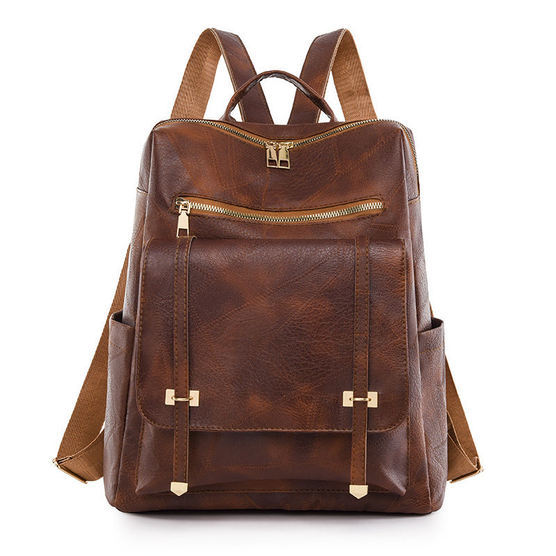 Leather Backpack LoungeYard — product view 7
