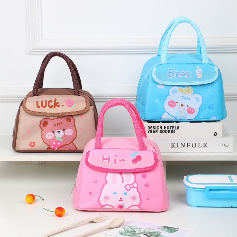 Cute Animal Character Insulated Lunch Bag — product view 5
