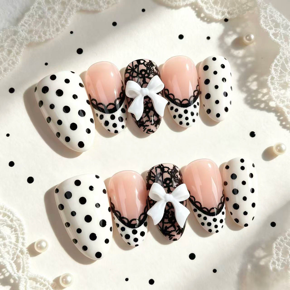 Decorative Press-On Nail Set 1790745392 — product view 1