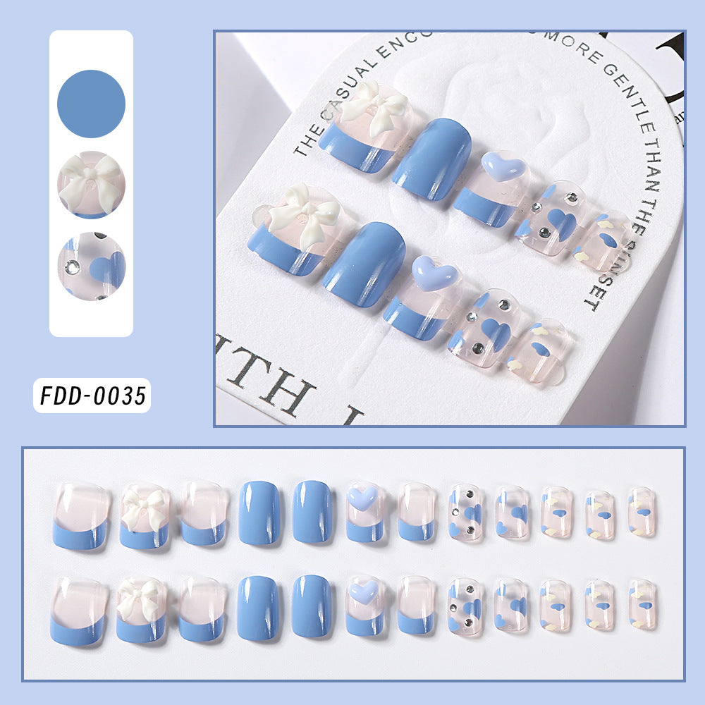 Halloween-Themed Spider Web Press-On Nails — product view 5