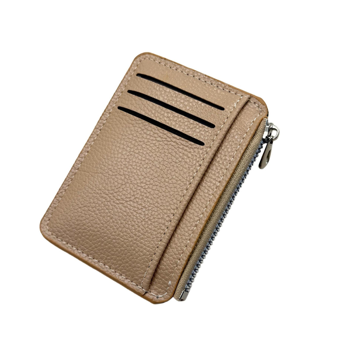 Premium Compact Leather Credit Card Wallet — product view 2