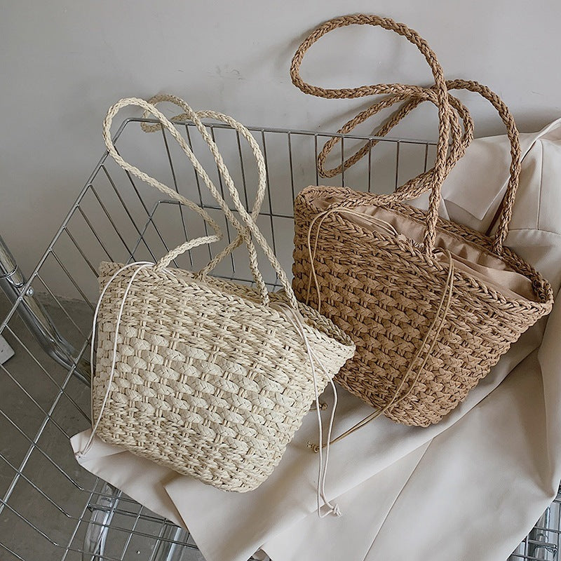 Handcrafted Basket Bag LoungeYard — product view 2