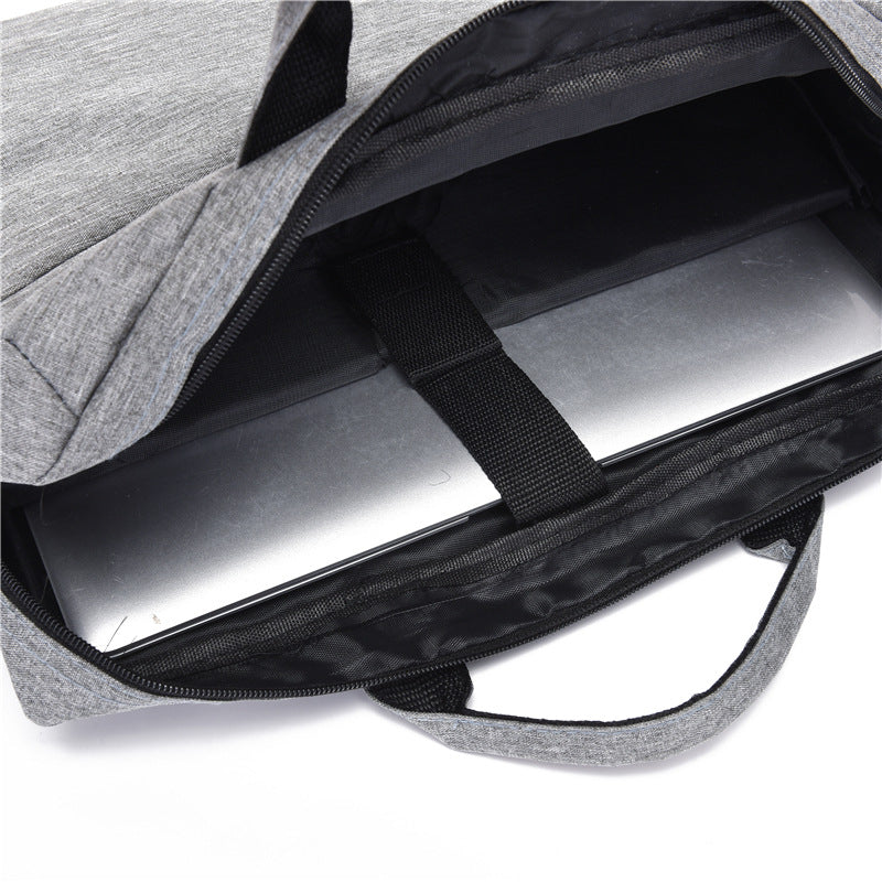 Professional Multi-Pocket Laptop Briefcase LoungeYard — product view 2