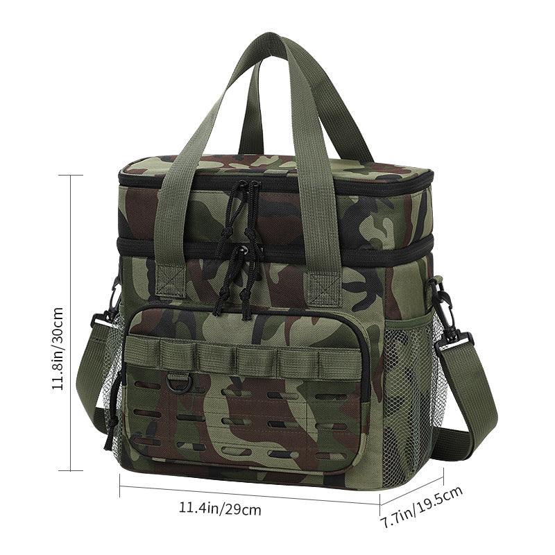 Insulated Camouflage Lunch Cooler — product view 6