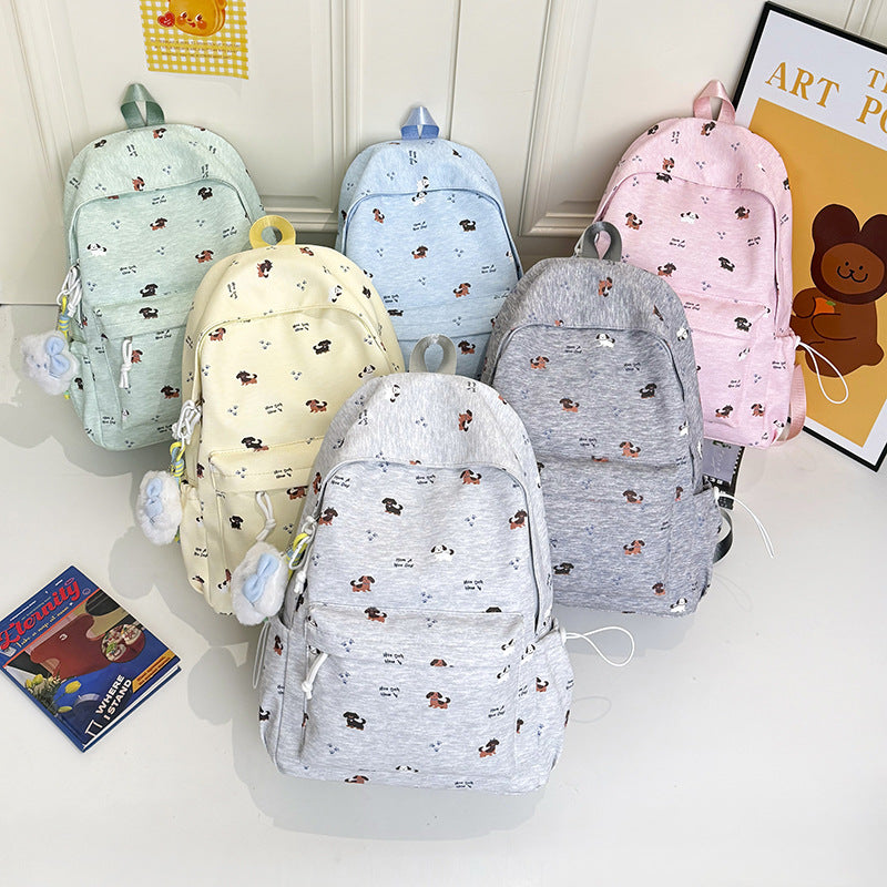 Fun-Themed Animal Print Backpack LoungeYard — product view 4