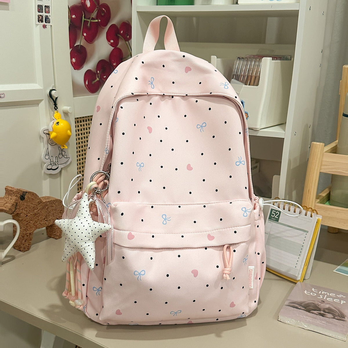 Cute Illustrated Character Backpack LoungeYard 1791205224 — product view 7
