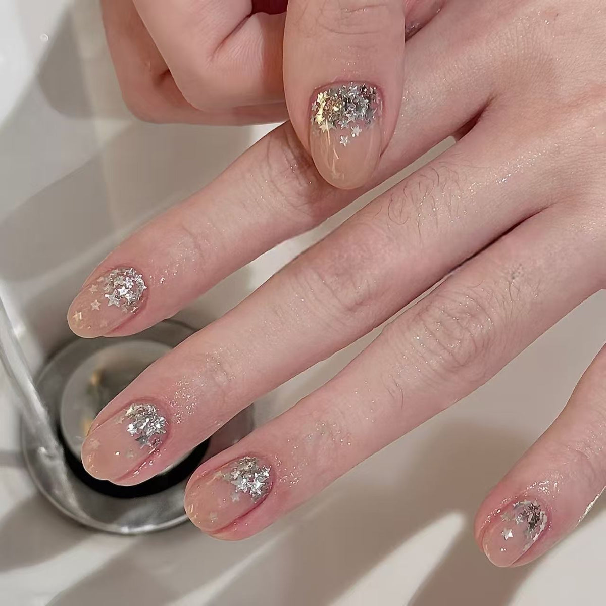Glittery Starry Nail Art — product view 6