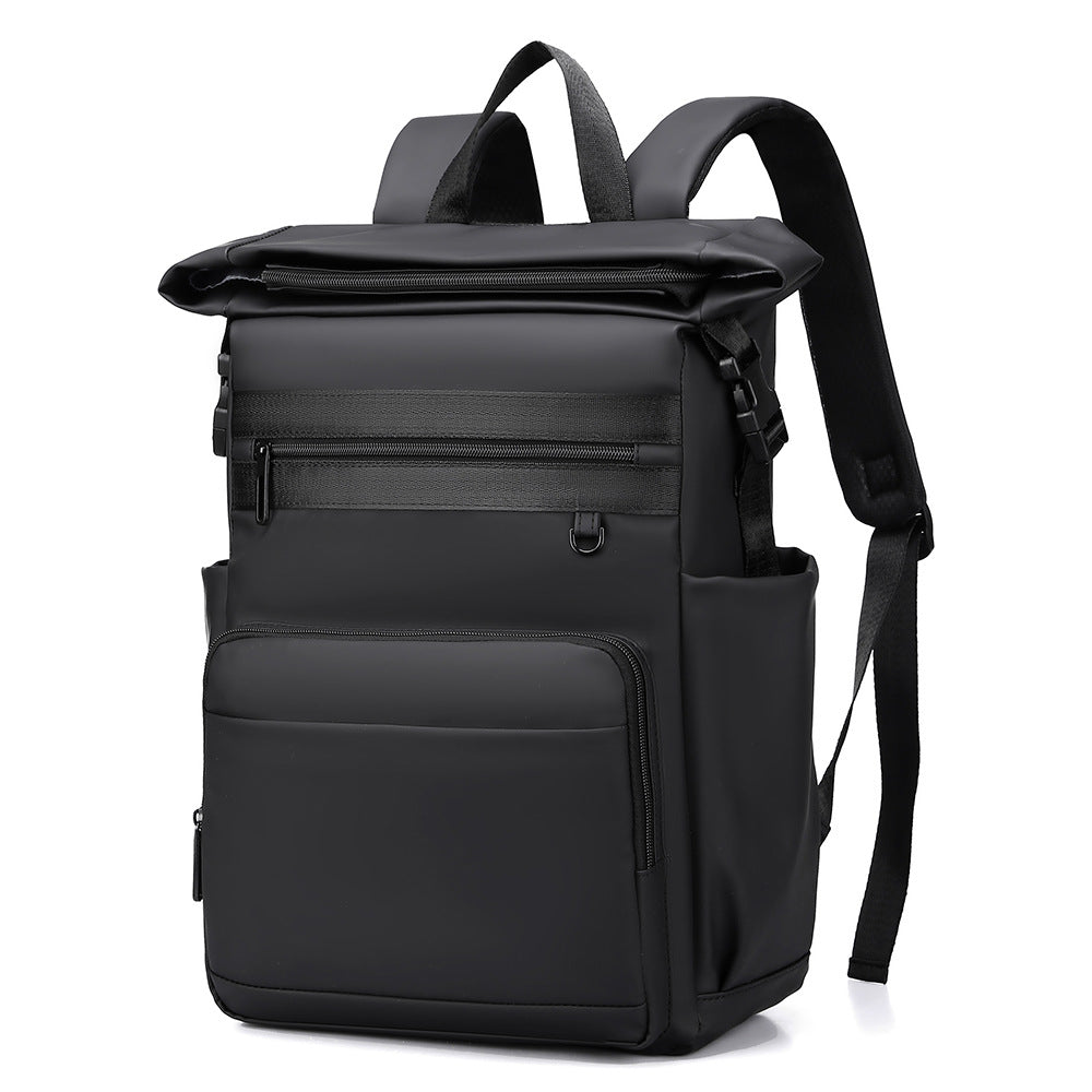 Roll-Top Waterproof Laptop Rucksack LoungeYard — product view 6