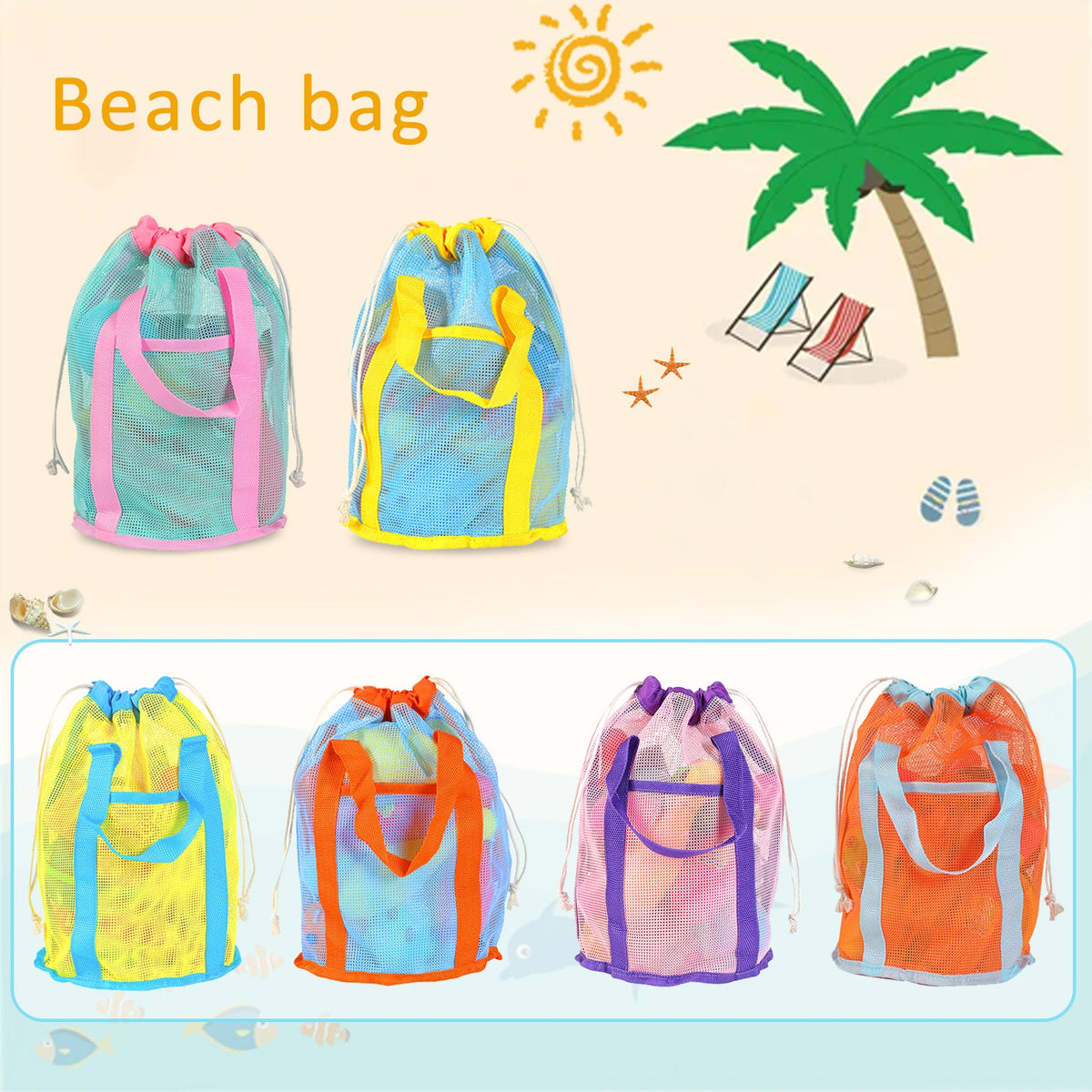 Breathable Mesh Sports Bag LoungeYard — product view 1
