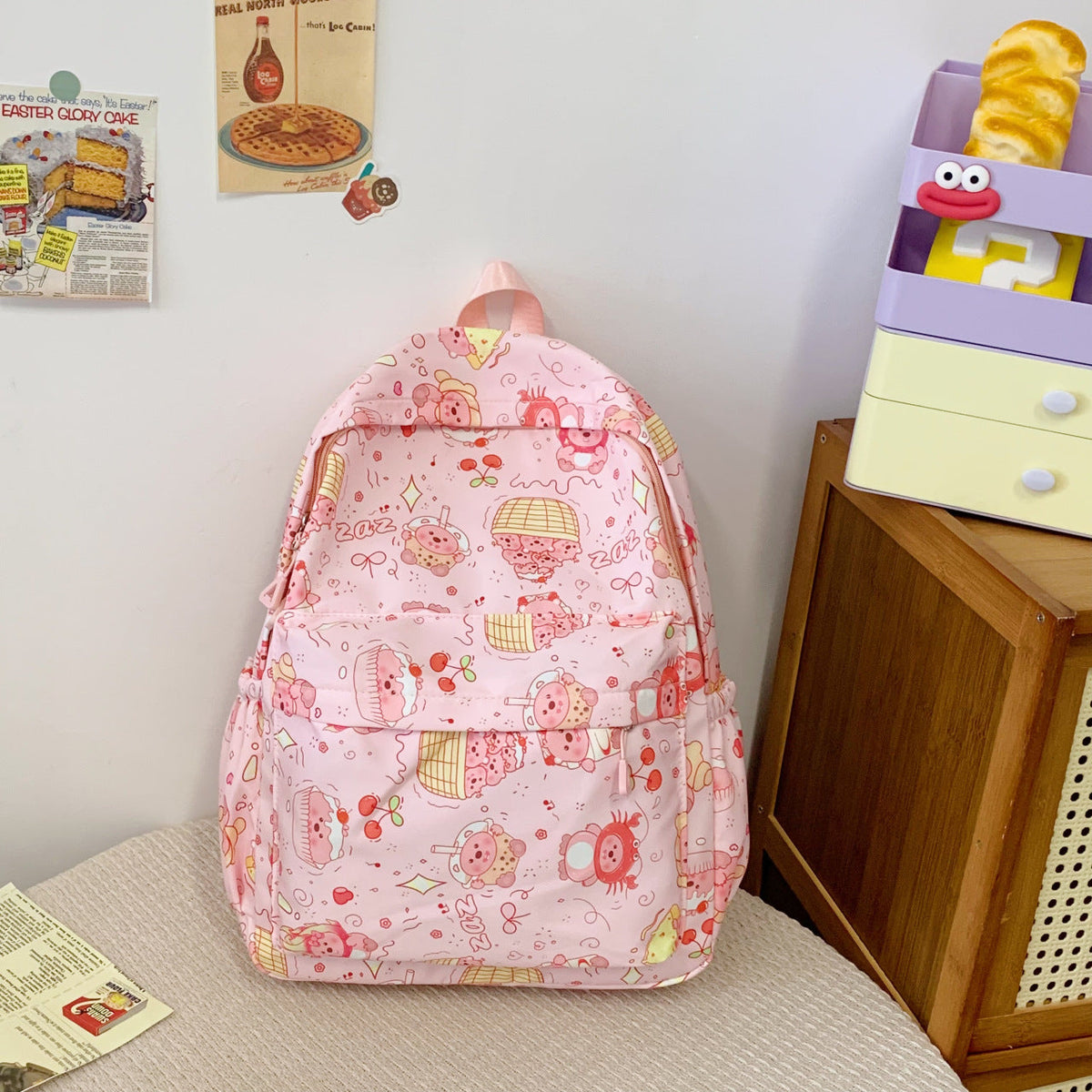 Fun Patterned Backpack — product view 2