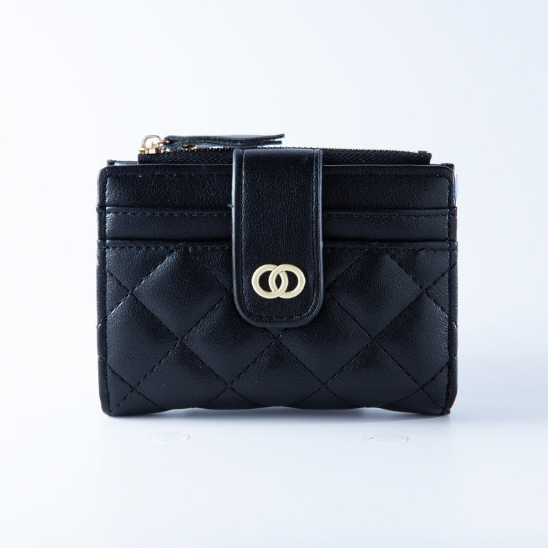 Quilted Leather Cardholder — product view 2