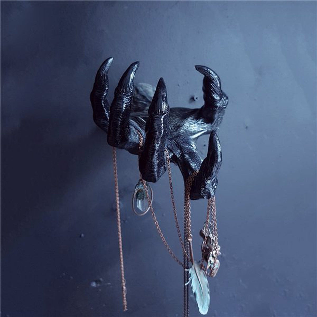 Gothic Decor Hand Figurine Bowlift — product view 1