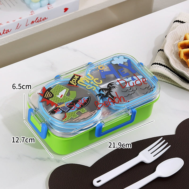 Fun-Themed Shark Design Bento Lunch Box — product view 5