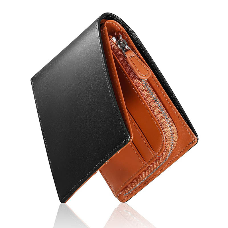 Stylish Leather Coin Wallet LoungeYard — product view 2