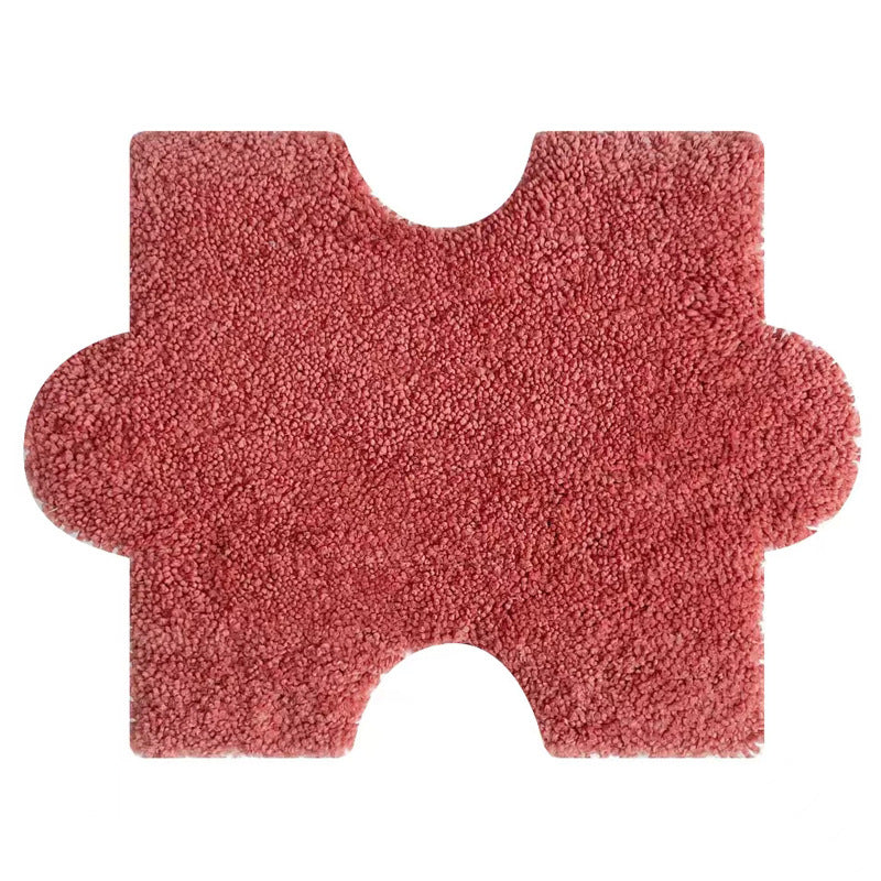 Soft Plush Puzzle-Shaped Bath Mat — product view 6