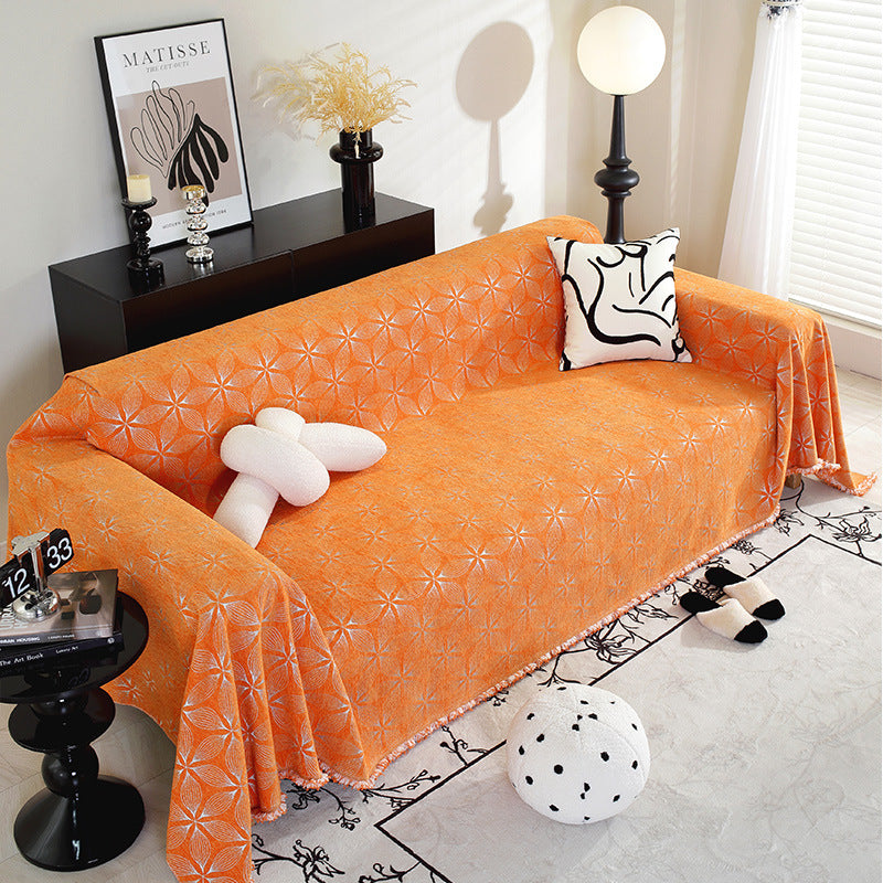 Textured Decorative Sofa Throw Cover — product view 4