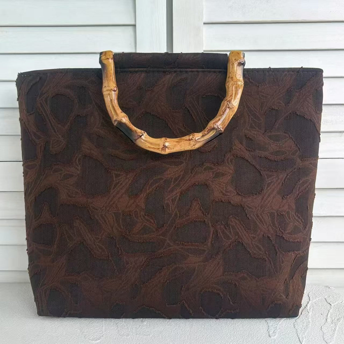 Elegant tote bag with unique pattern LoungeYard — product view 3