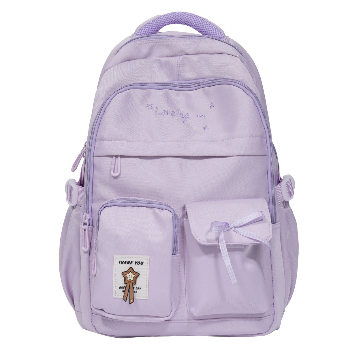 Stylish Multi-Functional School Backpack LoungeYard — product view 5