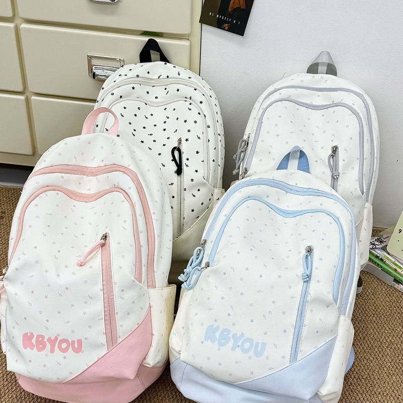Casual Lightweight Multi-Pocket Backpack LoungeYard — product view 4