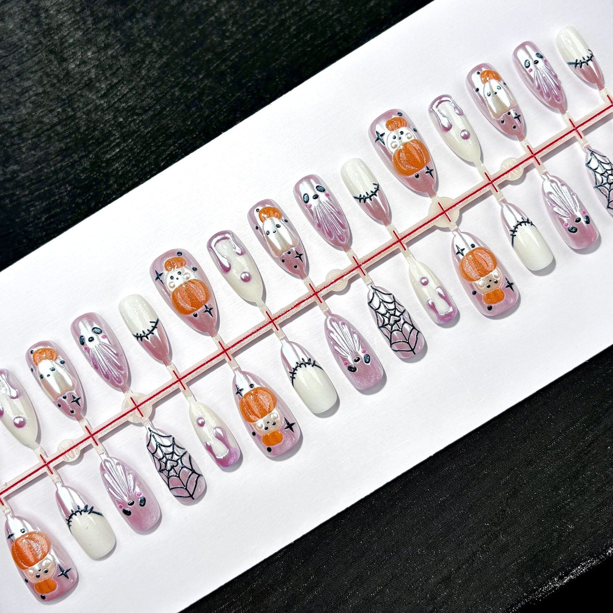 Artistic Fun-Themed Press-On Nail Set — product view 2